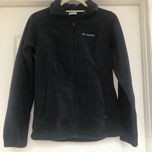 Columbia Fleece Women's Jacket S Front Zipper Warm